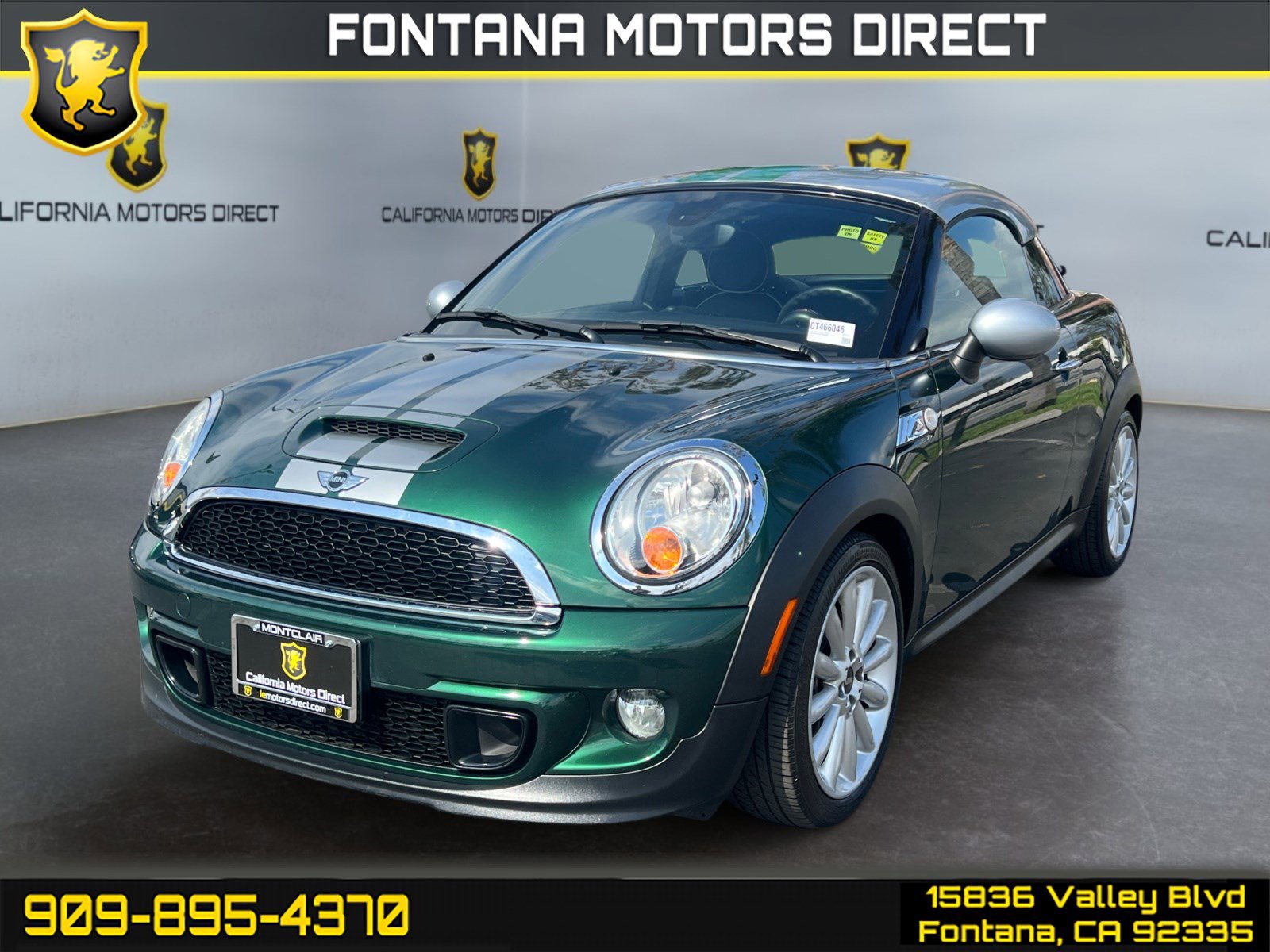 Used 2012 MINI Cooper Coupe S