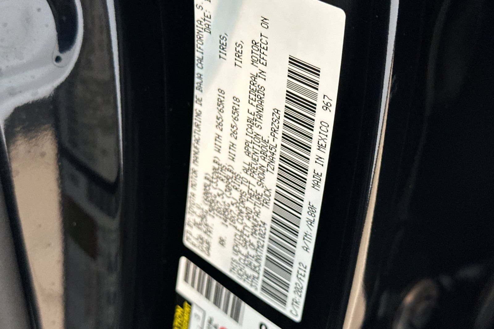 Certified 2026 Toyota Tacoma TRD Sport AWD/4WD image 28