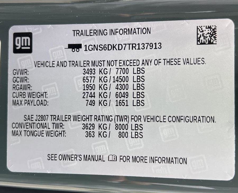 New 2026 Chevrolet Suburban Z71 w/ Comfort Package image 27