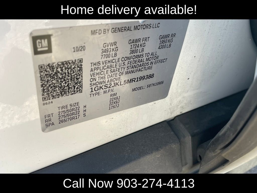 Used 2021 GMC Yukon XL Denali w/ Denali Ultimate Package image 36