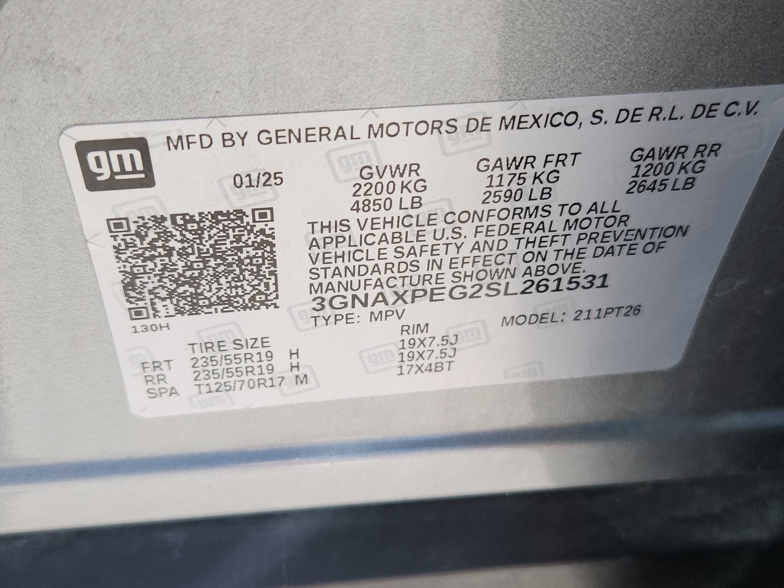 Used 2025 Chevrolet Equinox LT w/ Convenience Package II AWD/4WD image 17