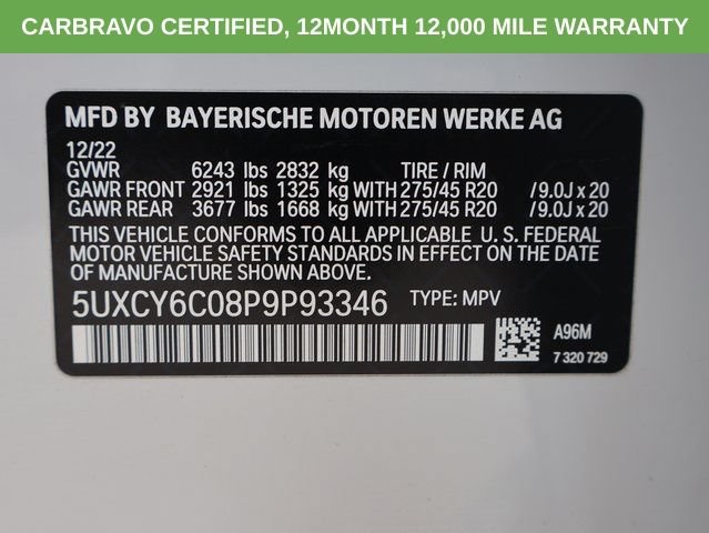 Used 2023 BMW X6 xDrive40i w/ Executive Package AWD/4WD image 40