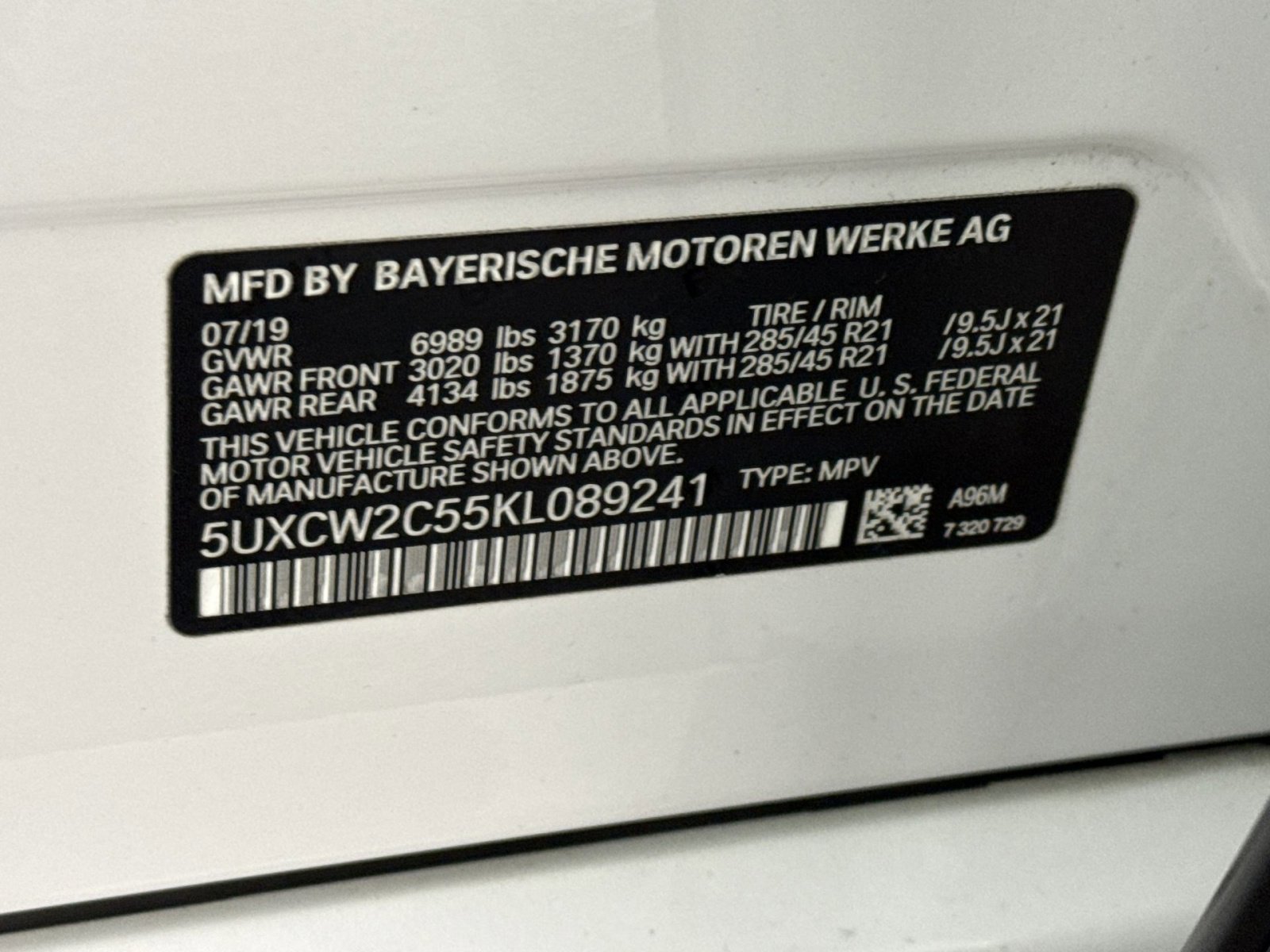 Used 2019 BMW X7 xDrive40i w/ Premium Package AWD/4WD image 30