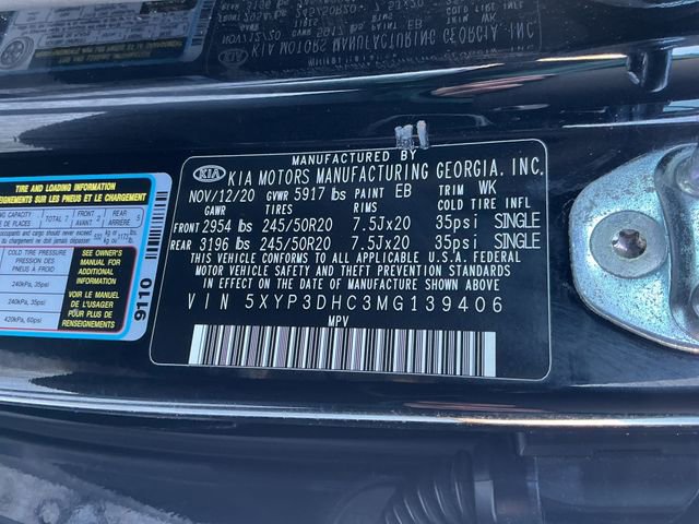 Used 2021 Kia Telluride EX w/ EX Premium Package image 57