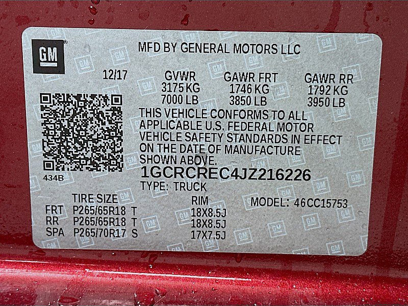 Used 2018 Chevrolet Silverado 1500 LT w/ All Star Edition RWD image 31