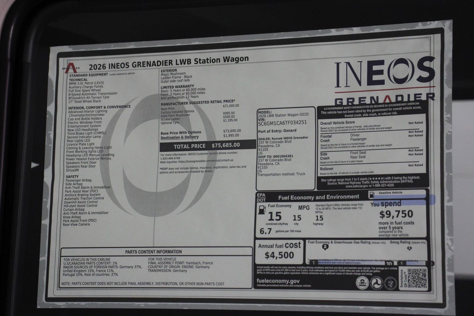 New 2026 INEOS Grenadier AWD/4WD image 22