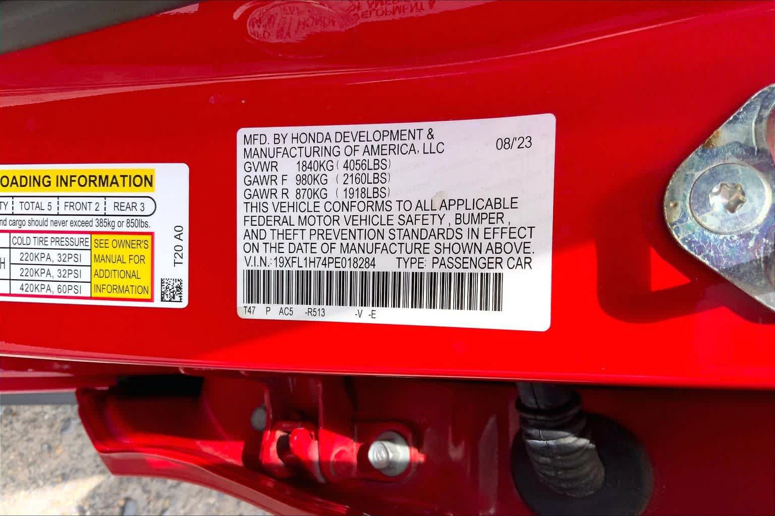 Used 2023 Honda Civic EX-L image 34