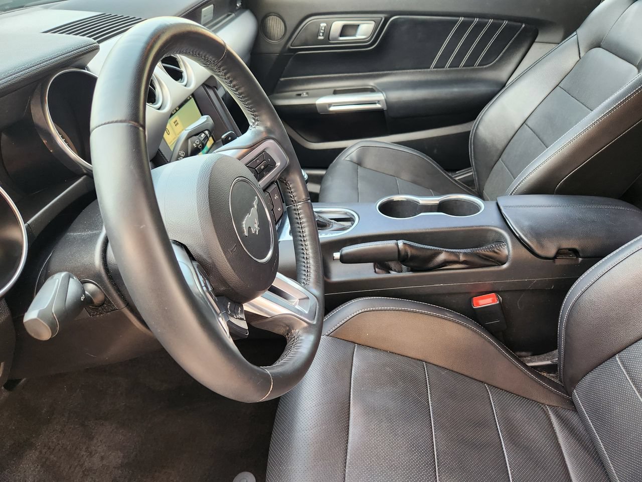 Used 2018 Ford Mustang Premium w/ Wheel & Stripe Package RWD image 12