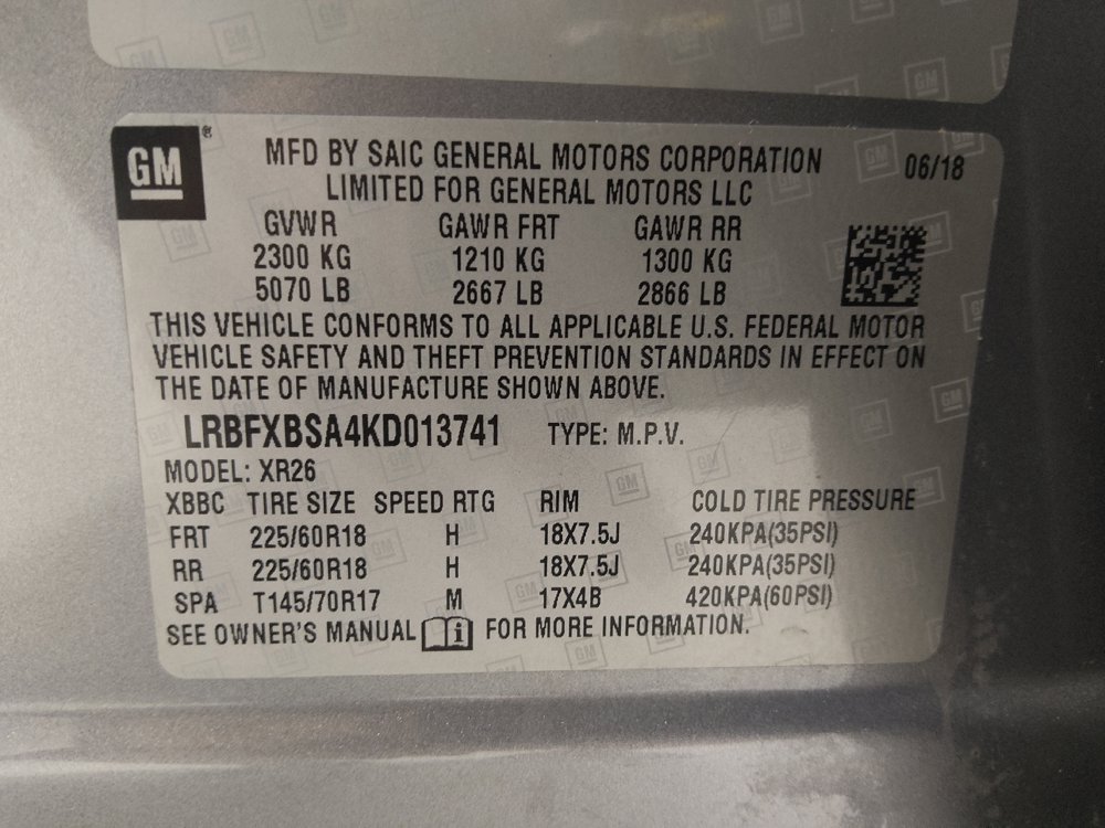 Used 2019 Buick Envision Preferred FWD image 33