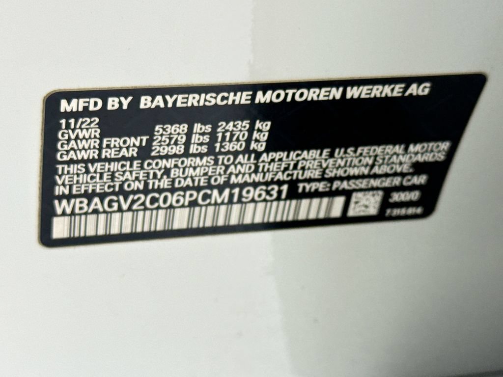 Certified 2023 BMW 840i Gran Coupe w/ M Sport Professional Package RWD image 34