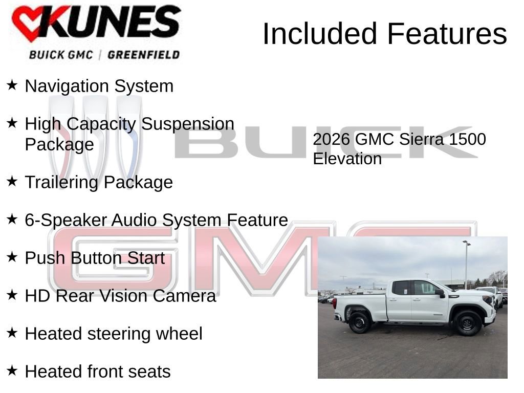 New 2026 GMC Sierra 1500 Elevation w/ Elevation Select Package image 3