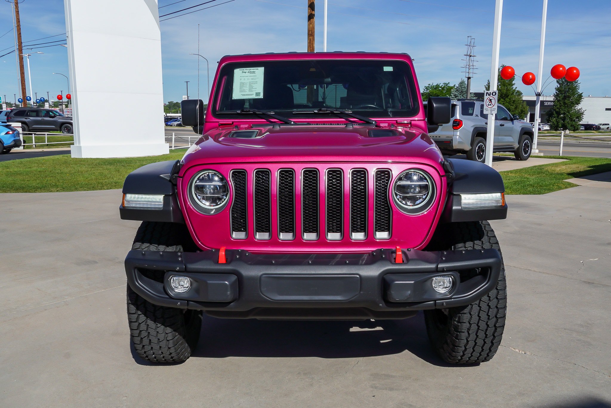 Used 2021 Jeep Wrangler Unlimited Rubicon w/ Steel Bumper Group AWD/4WD image 3