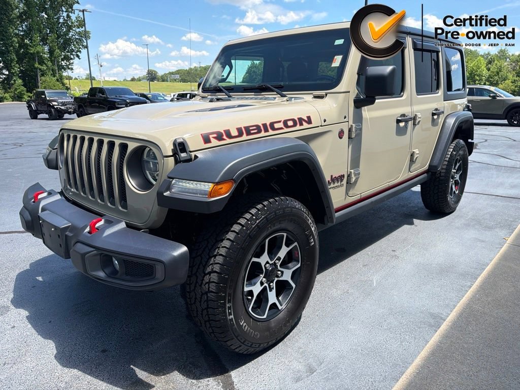 Certified 2022 Jeep Wrangler Unlimited Rubicon w/ Dual Top Group AWD/4WD image 3