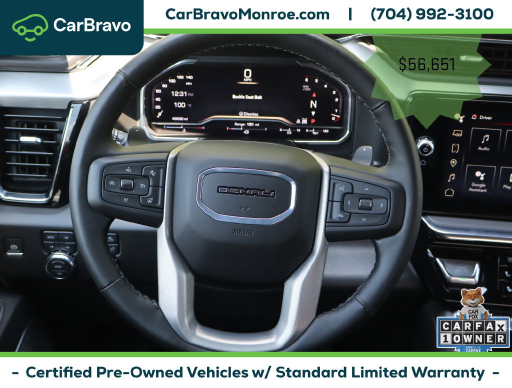 Certified 2025 GMC Sierra 1500 Denali w/ Denali Reserve Package AWD/4WD image 20