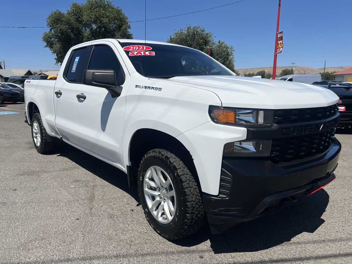 Used 2021 Chevrolet Silverado 1500 W/T w/ WT Fleet Convenience Package AWD/4WD image 4