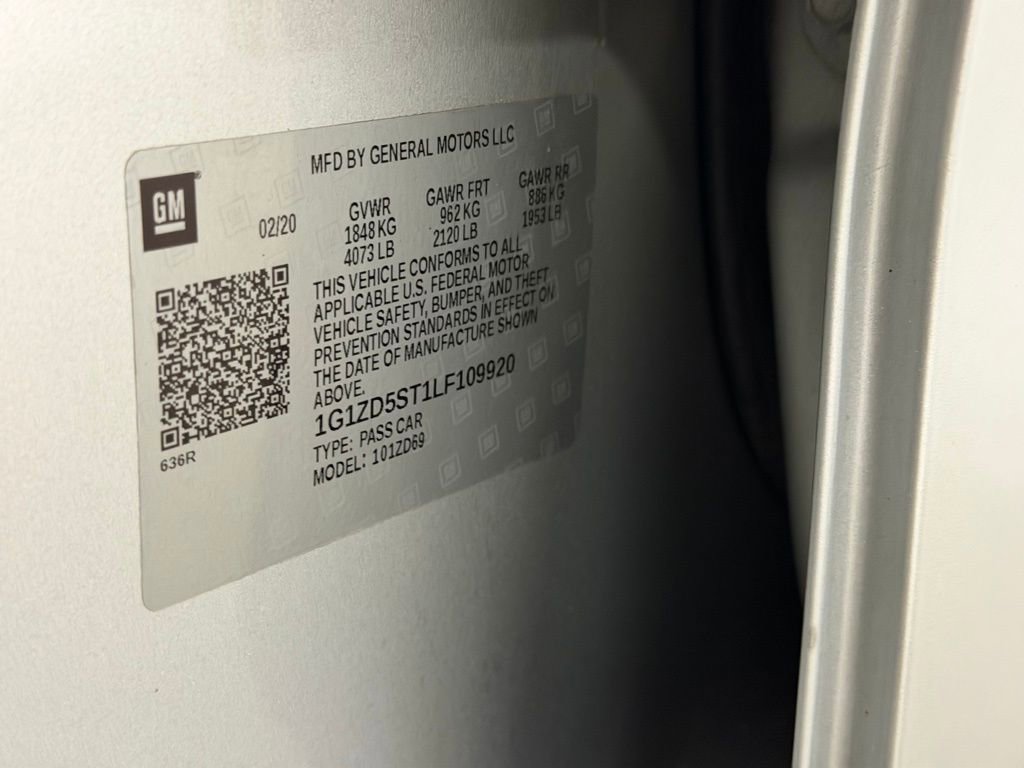 Certified 2020 Chevrolet Malibu LT FWD image 29