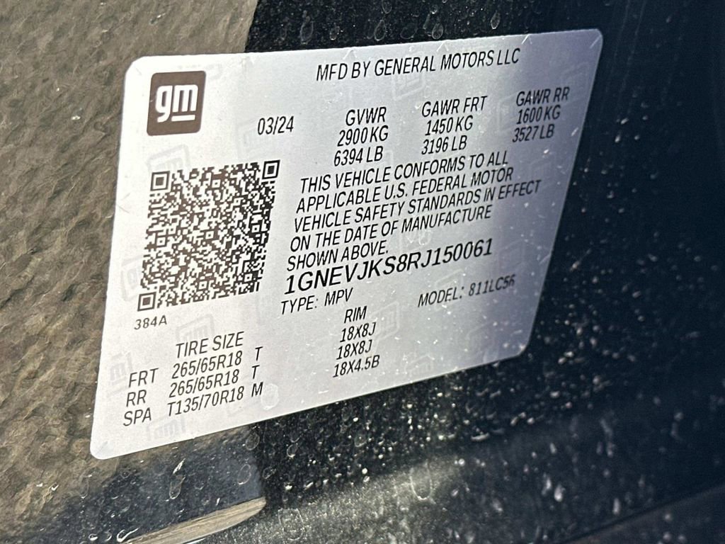 Used 2024 Chevrolet Traverse Z71 AWD/4WD image 31