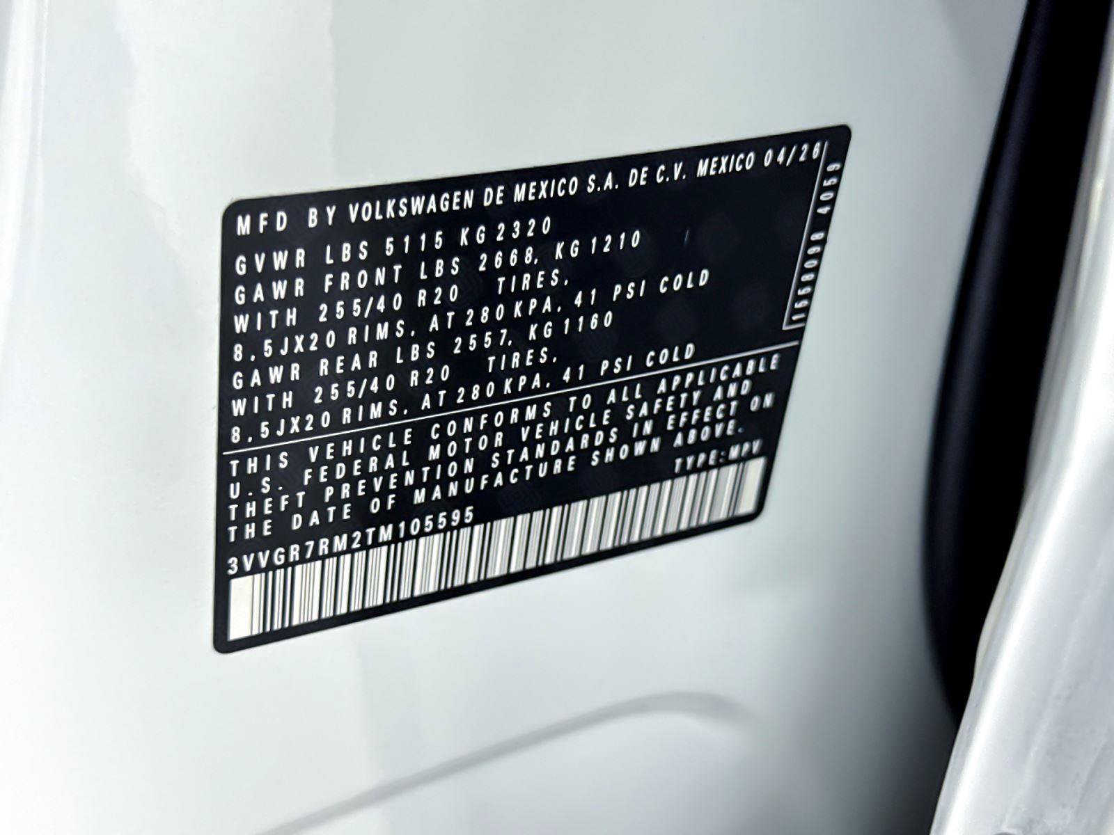 New 2026 Volkswagen Tiguan SE R-Line AWD/4WD image 27