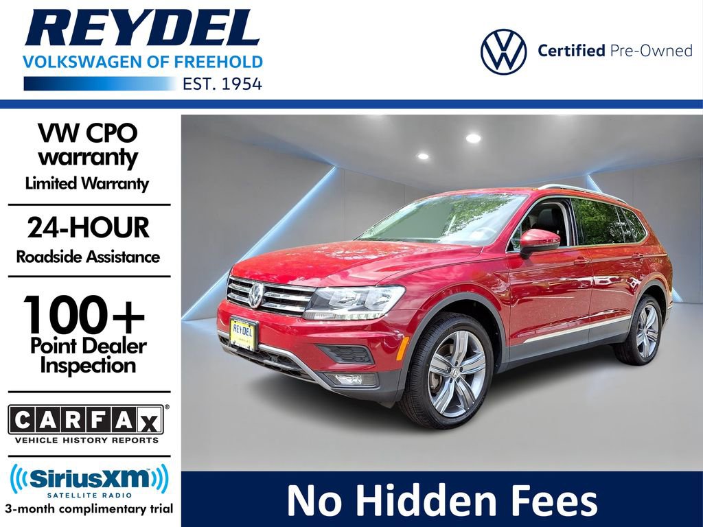 Certified 2020 Volkswagen Tiguan SEL
