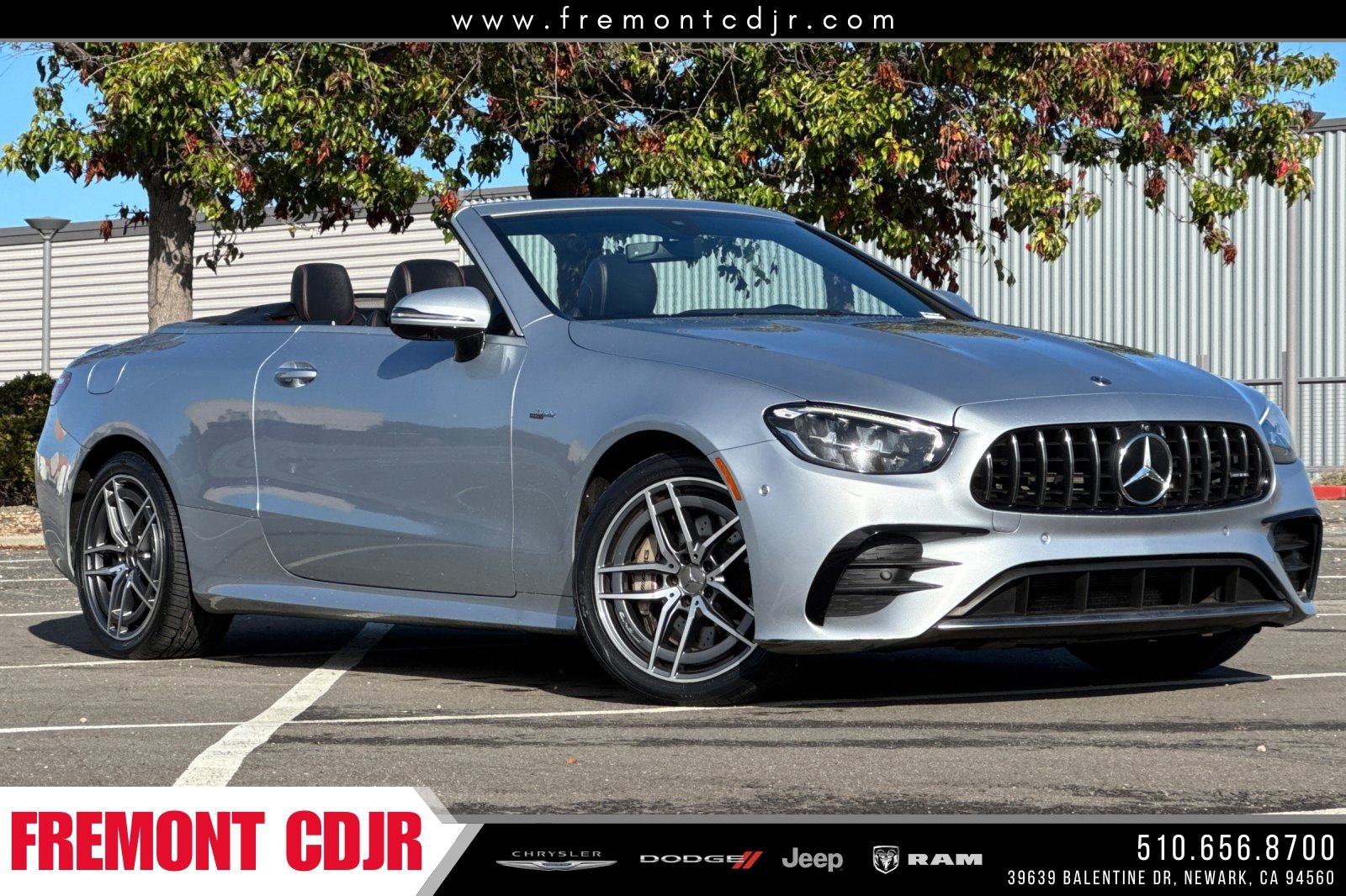 Used 2021 Mercedes-Benz E 53 AMG 4MATIC Cabriolet image 1