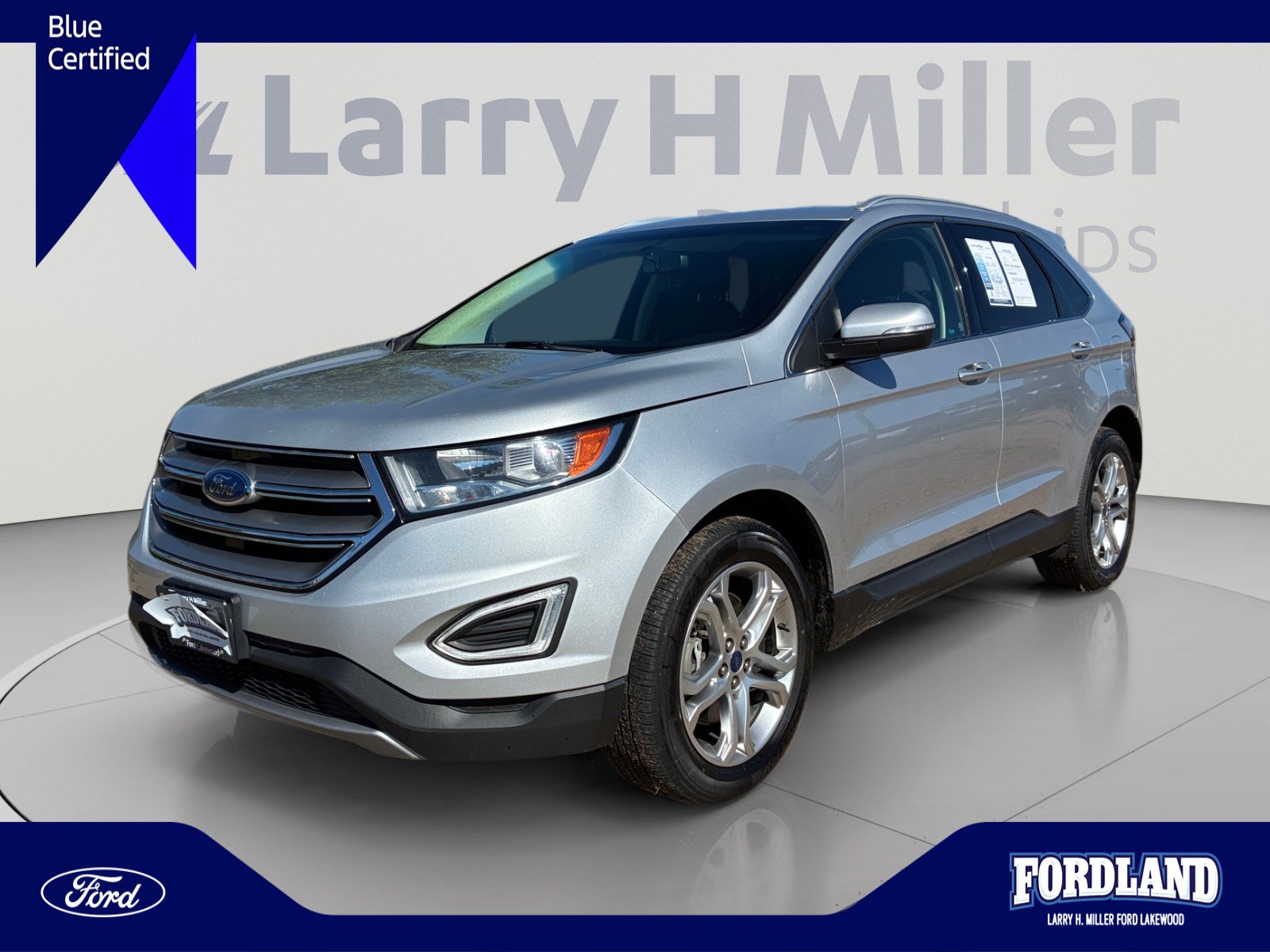 Certified 2017 Ford Edge Titanium w/ Technology Package