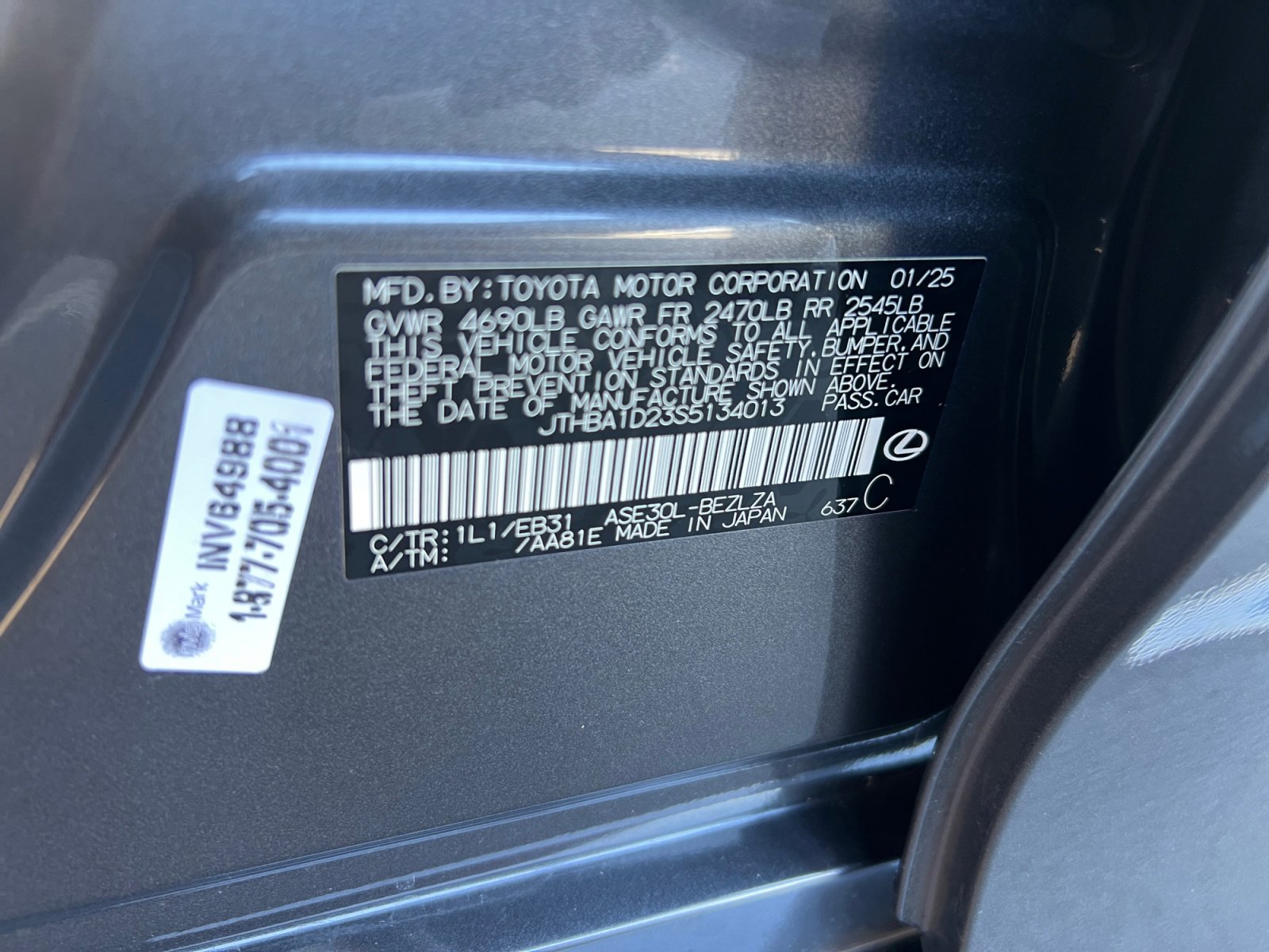 Used 2025 Lexus IS 300 F Sport image 22