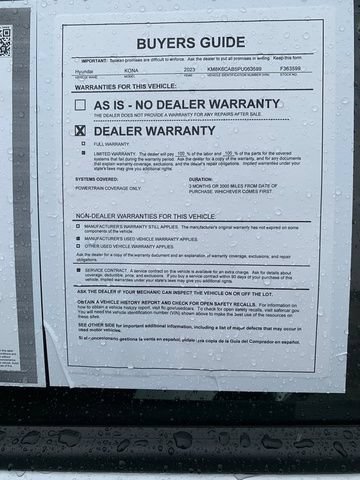 Certified 2023 Hyundai Kona SEL AWD/4WD image 28