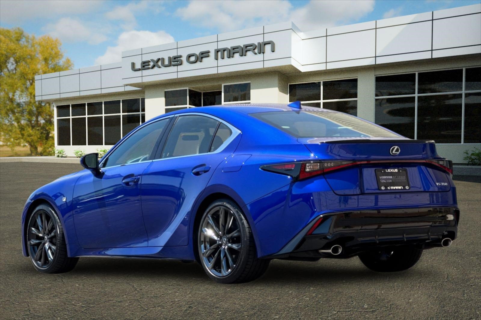 Certified 2023 Lexus IS 350 F Sport w/ Accessory Package RWD image 3