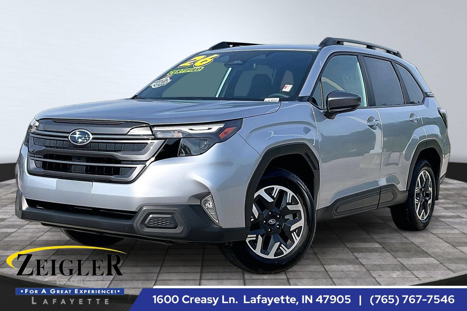 Certified 2026 Subaru Forester Premium