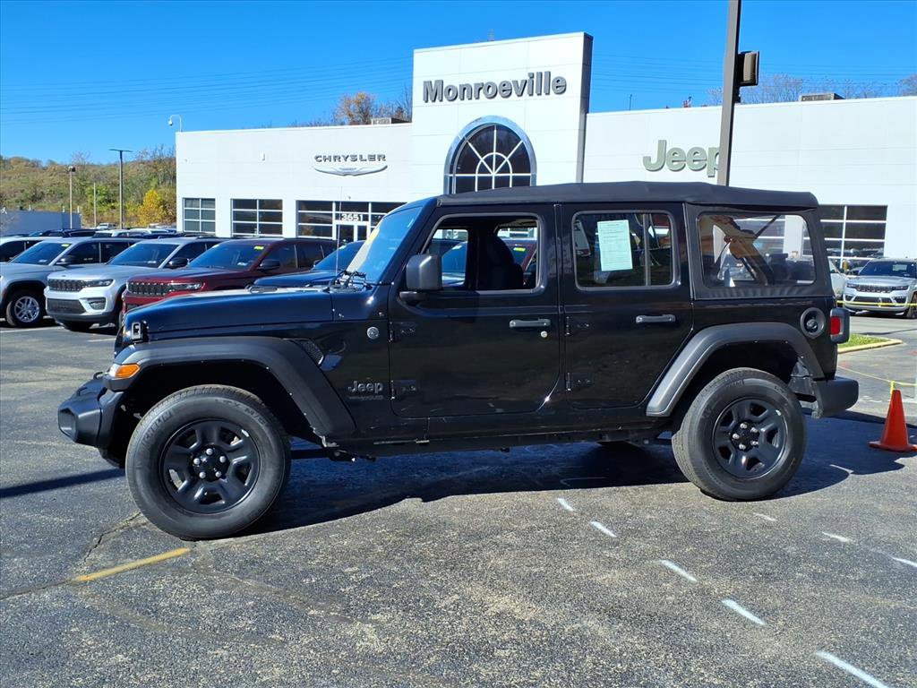 Certified 2022 Jeep Wrangler Unlimited Sport image 2