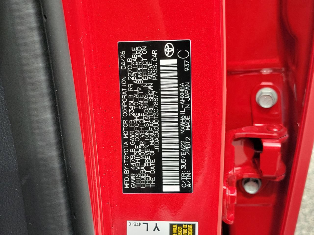 New 2026 Toyota Prius Plug-In Hybrid FWD image 33