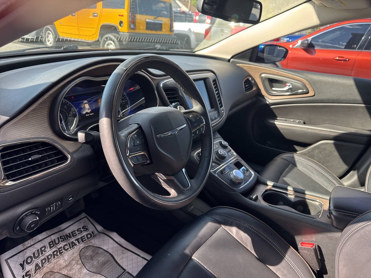 Used 2015 Chrysler 200 C w/ Navigation & Sound Group I AWD/4WD image 15