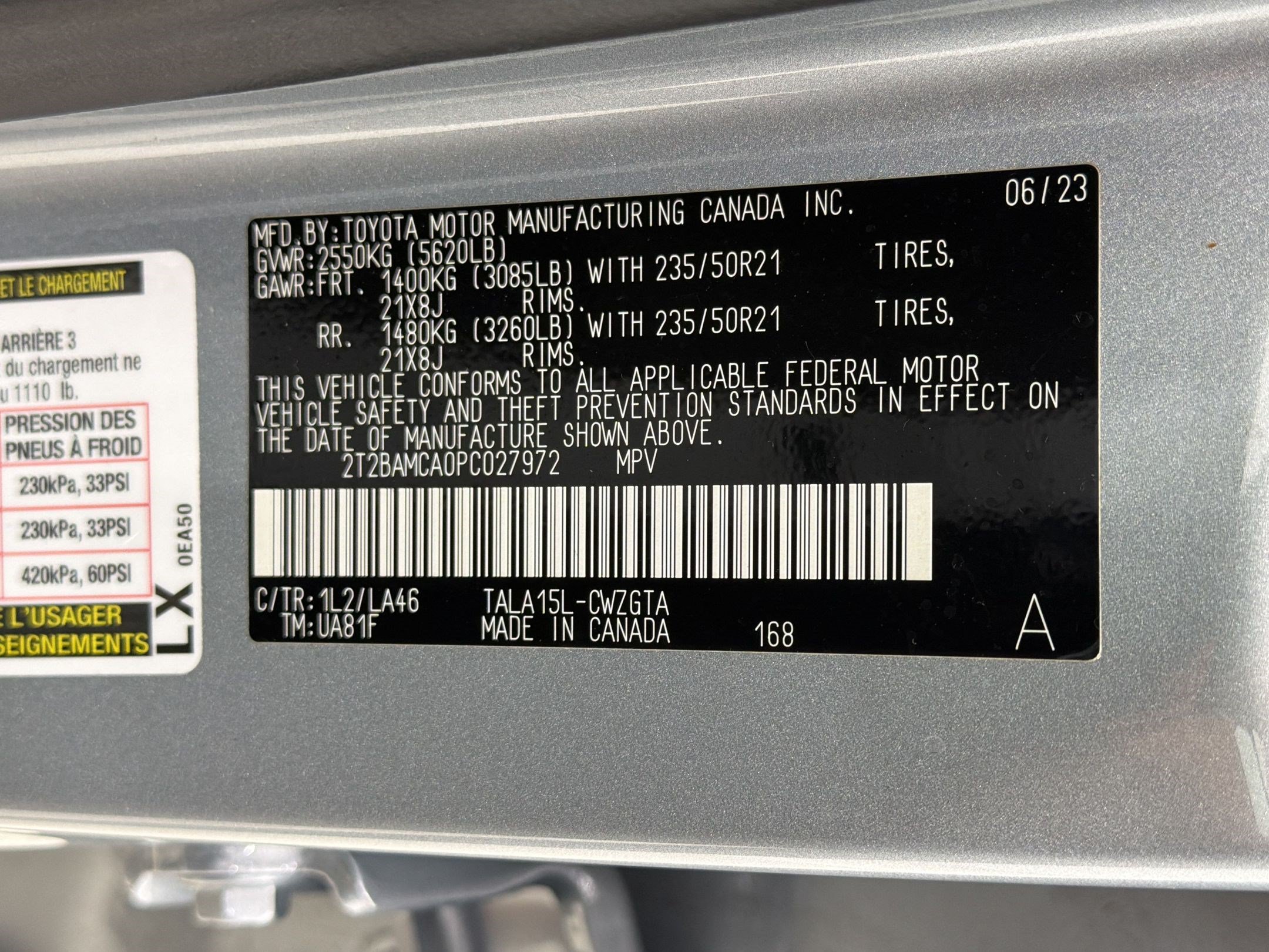 Used 2023 Lexus RX 350 AWD w/ Cold Area Package image 20