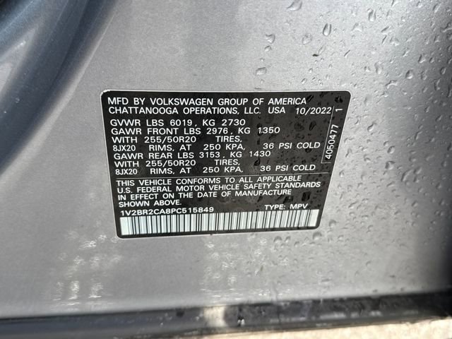 Used 2023 Volkswagen Atlas SEL image 60