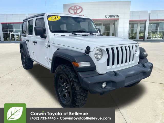 Used 2018 Jeep Wrangler Unlimited Sport AWD/4WD image 1