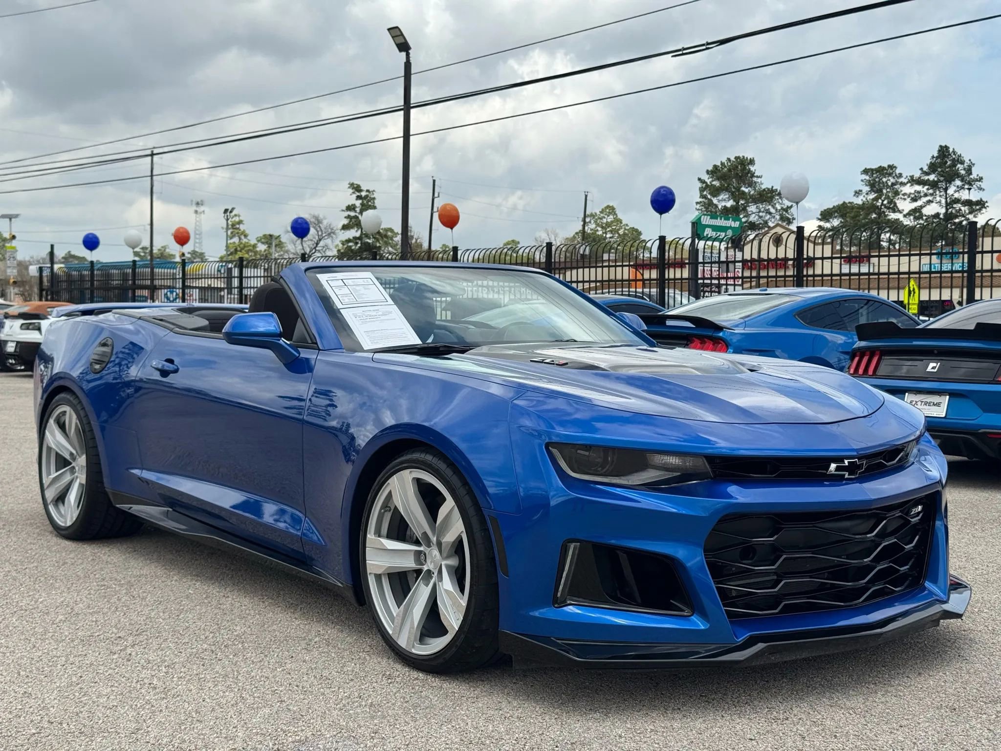Used 2018 Chevrolet Camaro ZL1 w/ LPO, ZL1 Protection Package RWD image 7