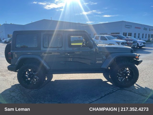 Used 2022 Jeep Wrangler Unlimited Sahara w/ LED Lighting Group AWD/4WD image 7
