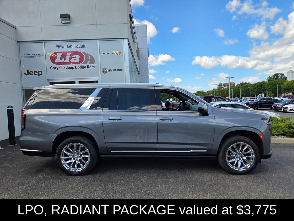 Used 2022 Cadillac Escalade ESV Premium Luxury Platinum w/ LPO, Radiant Package AWD/4WD image 2
