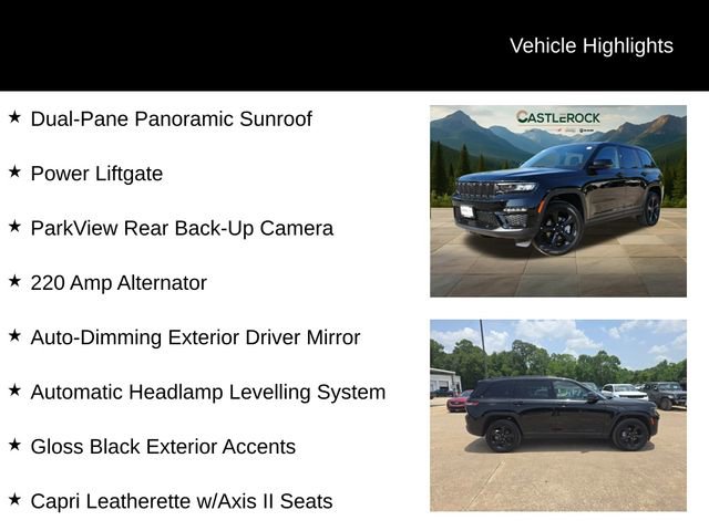 Certified 2025 Jeep Grand Cherokee Limited w/ Luxury Tech Group II image 16