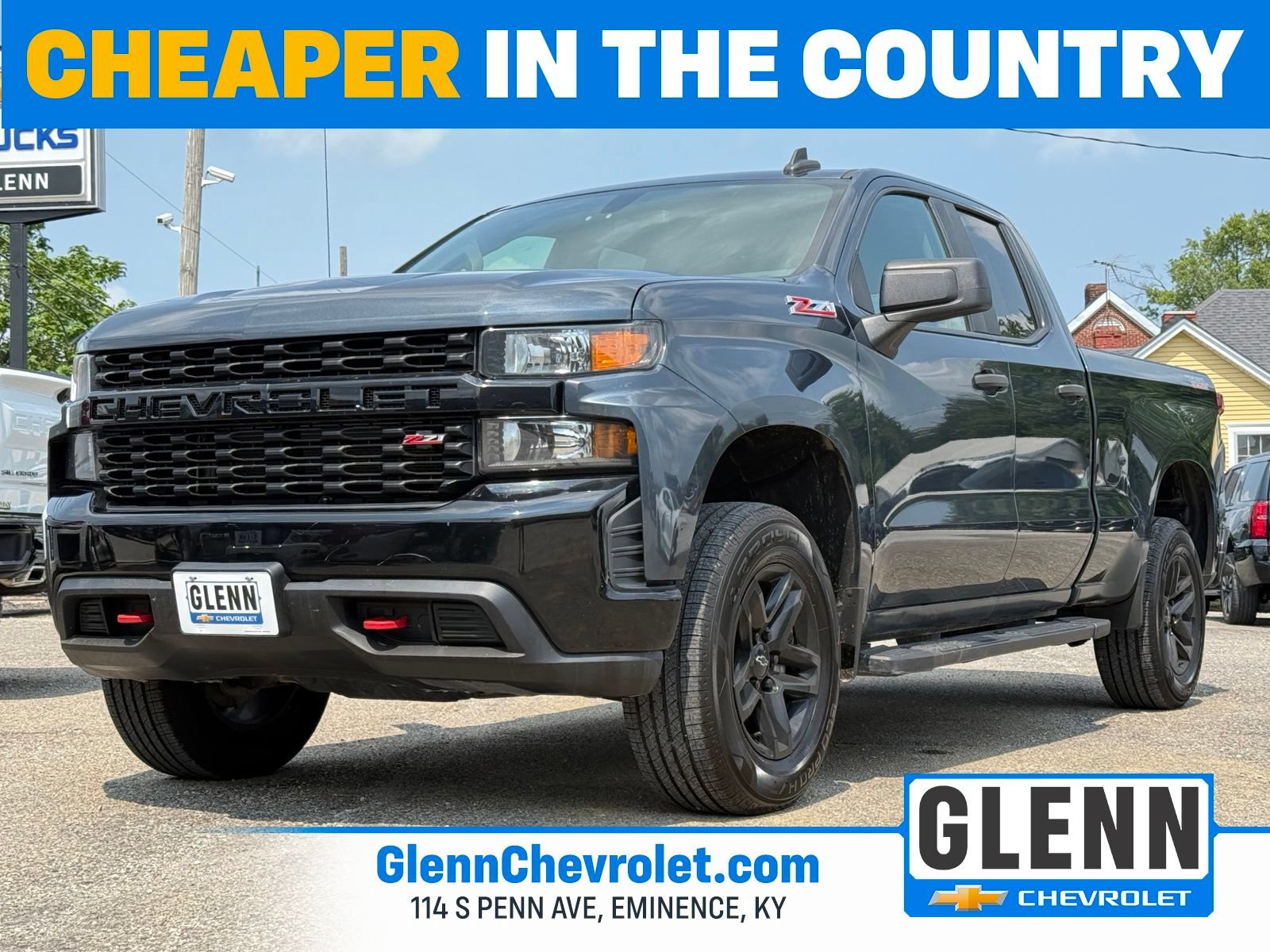 Used 2019 Chevrolet Silverado 1500 Custom Trail Boss w/ Custom Convenience Package