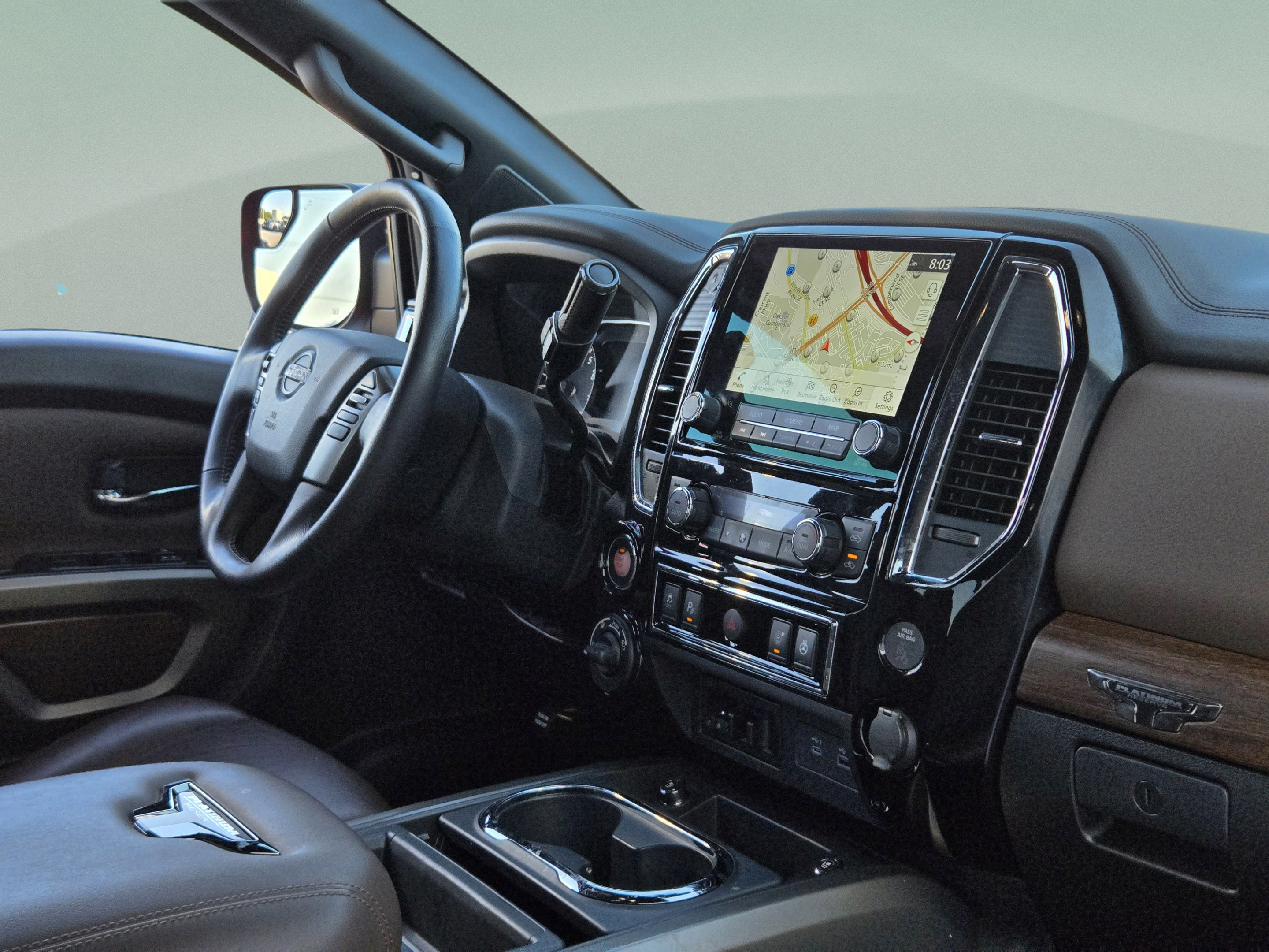 Used 2023 Nissan Titan Platinum Reserve w/ Off Road Protection Package AWD/4WD image 25