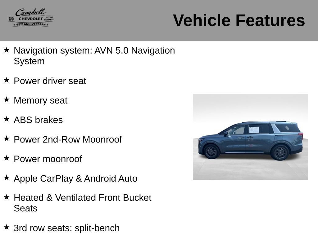 Used 2025 Kia Carnival SX FWD image 5
