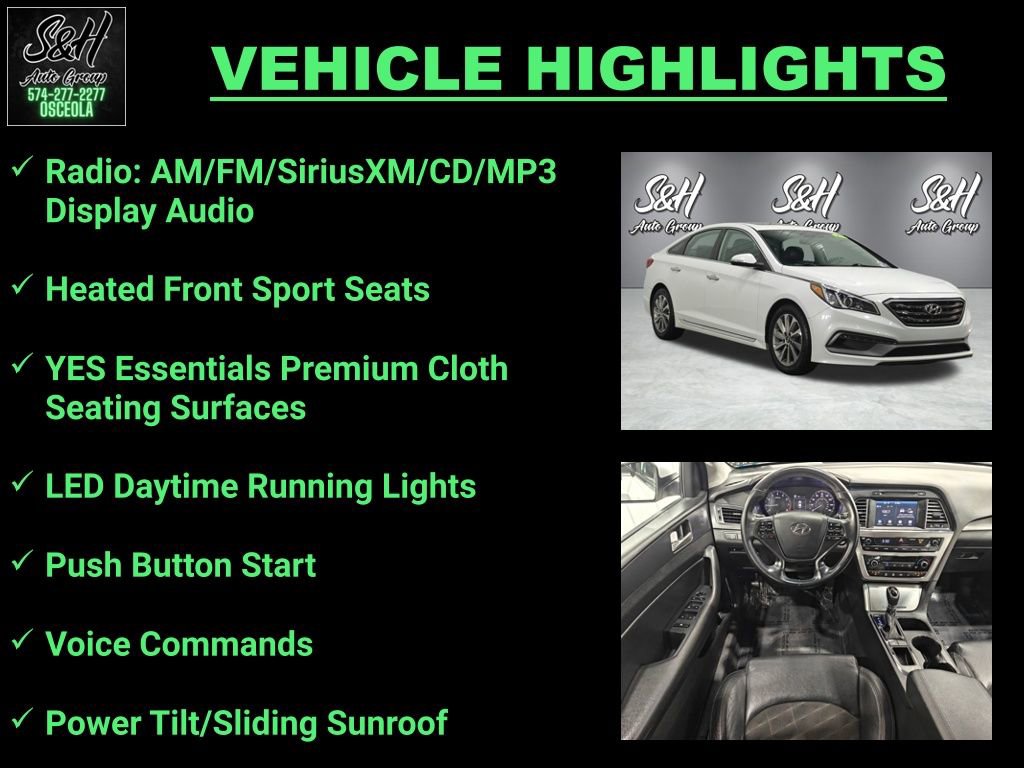 Used 2017 Hyundai Sonata Sport w/ Value Edition Package 02 image 3