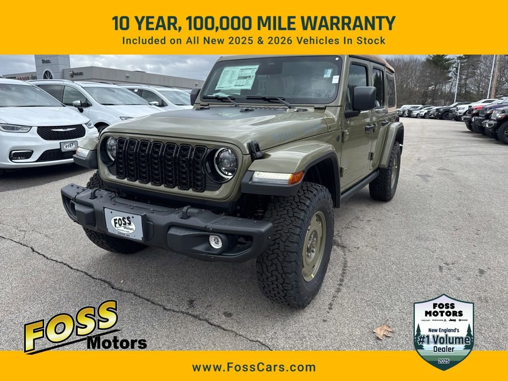 New 2026 Jeep Wrangler Willys