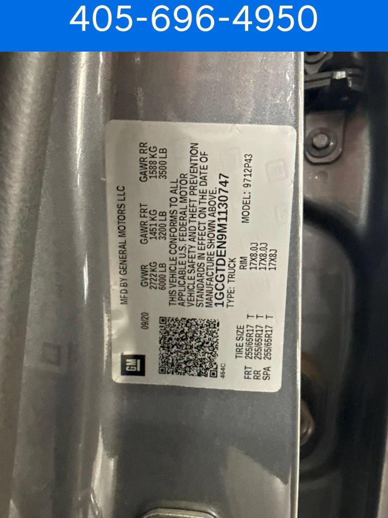 Used 2021 Chevrolet Colorado Z71 w/ Safety Package AWD/4WD image 5