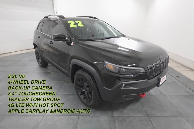 Used 2022 Jeep Cherokee Trailhawk w/ Trailer Tow Group