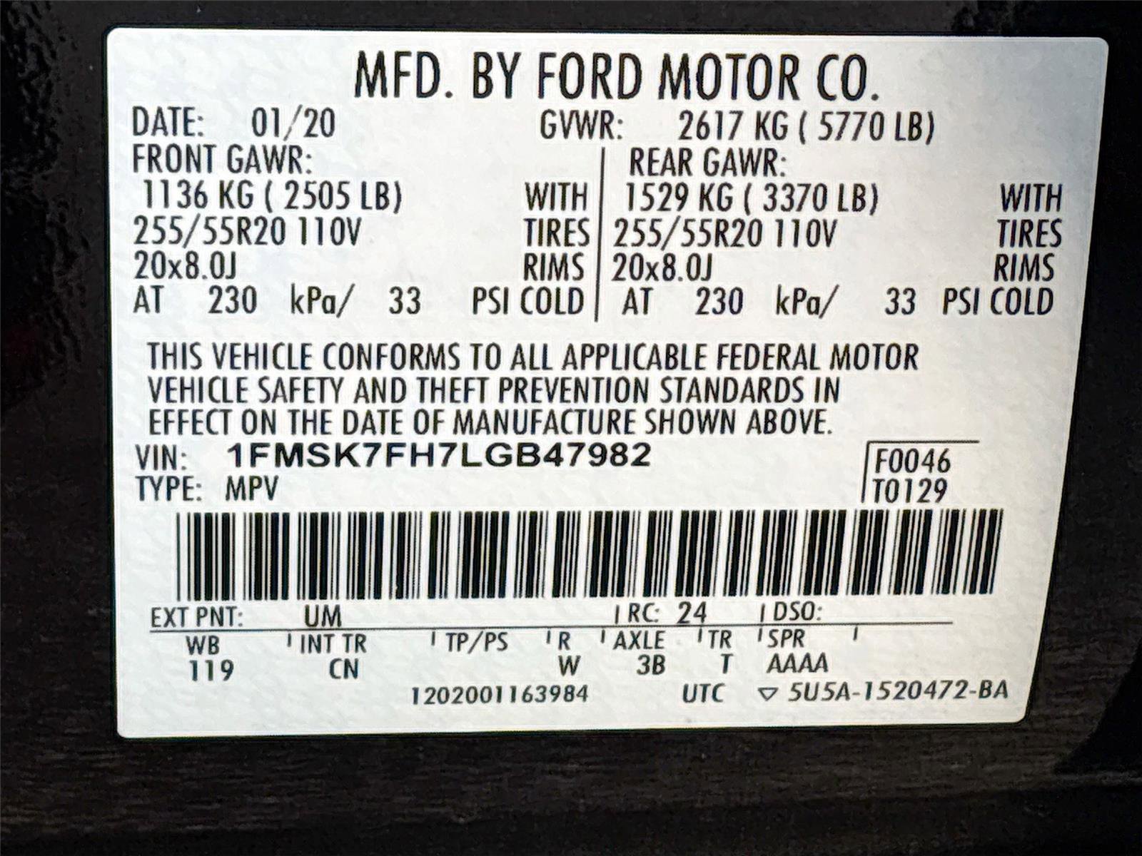 Used 2020 Ford Explorer Limited image 38