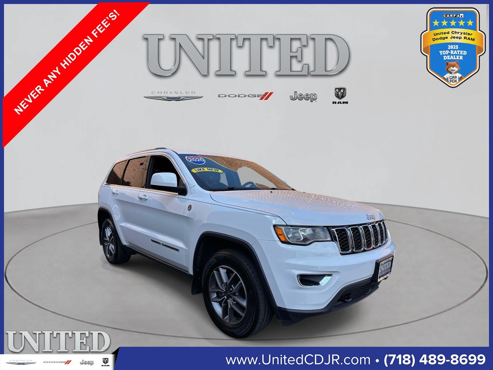 Used 2020 Jeep Grand Cherokee Laredo w/ Quick Order Package 2BN North