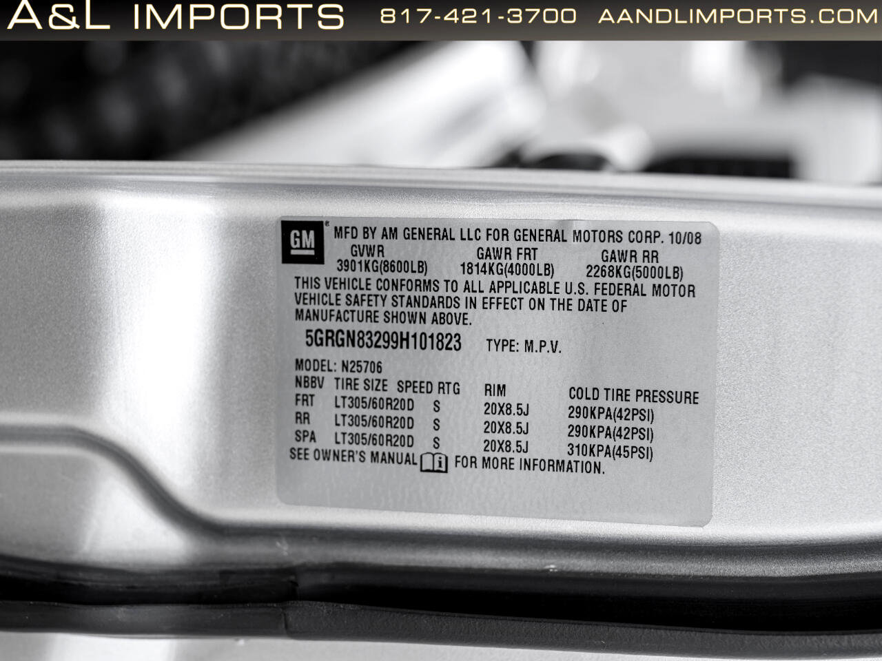 Used 2009 HUMMER H2 Luxury image 59