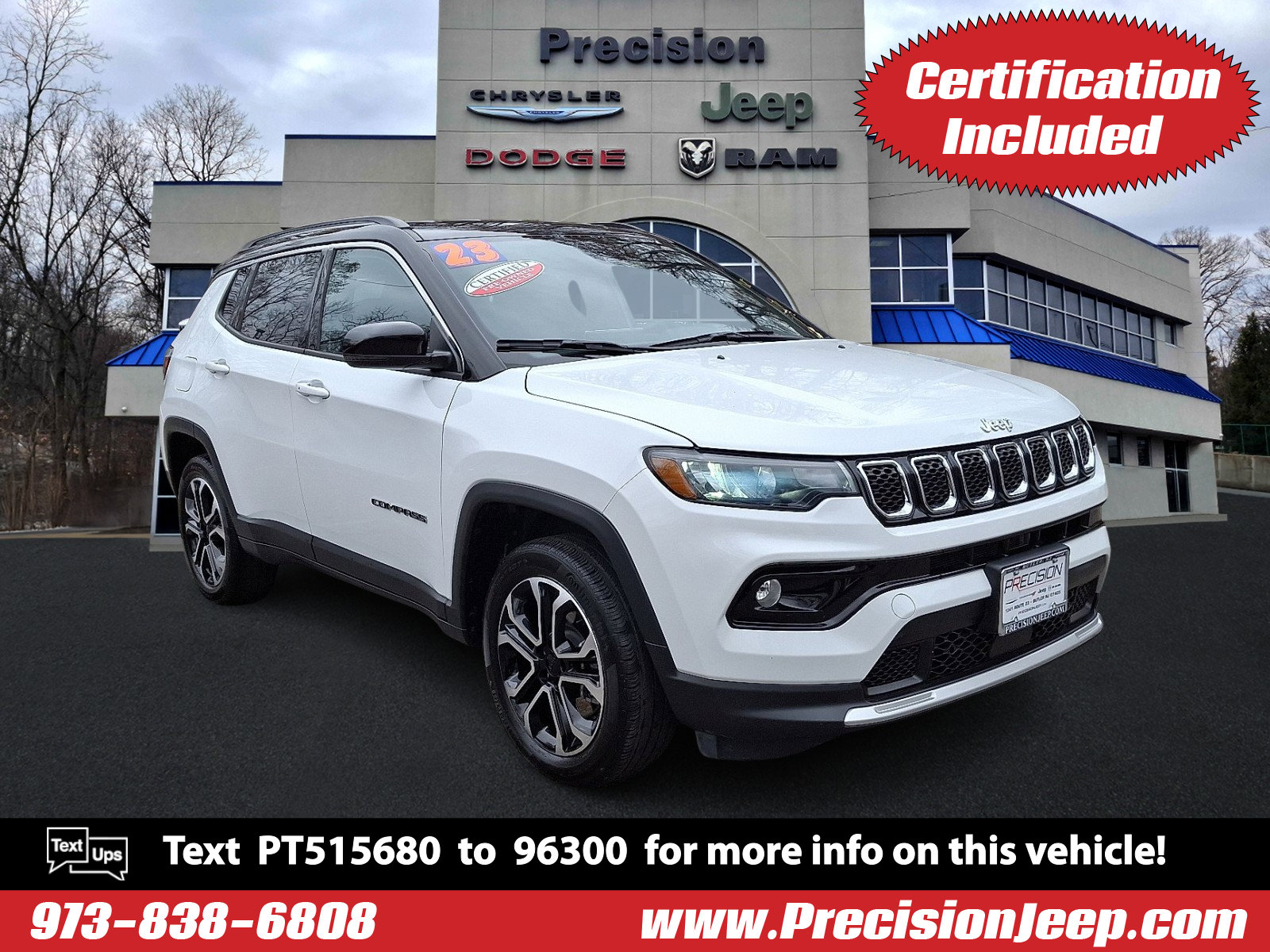 Certified 2023 Jeep Compass Limited